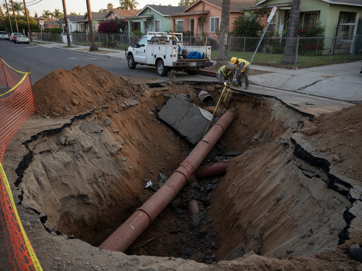 How Los Angeles Soil Shifts Affect Sewer Lines