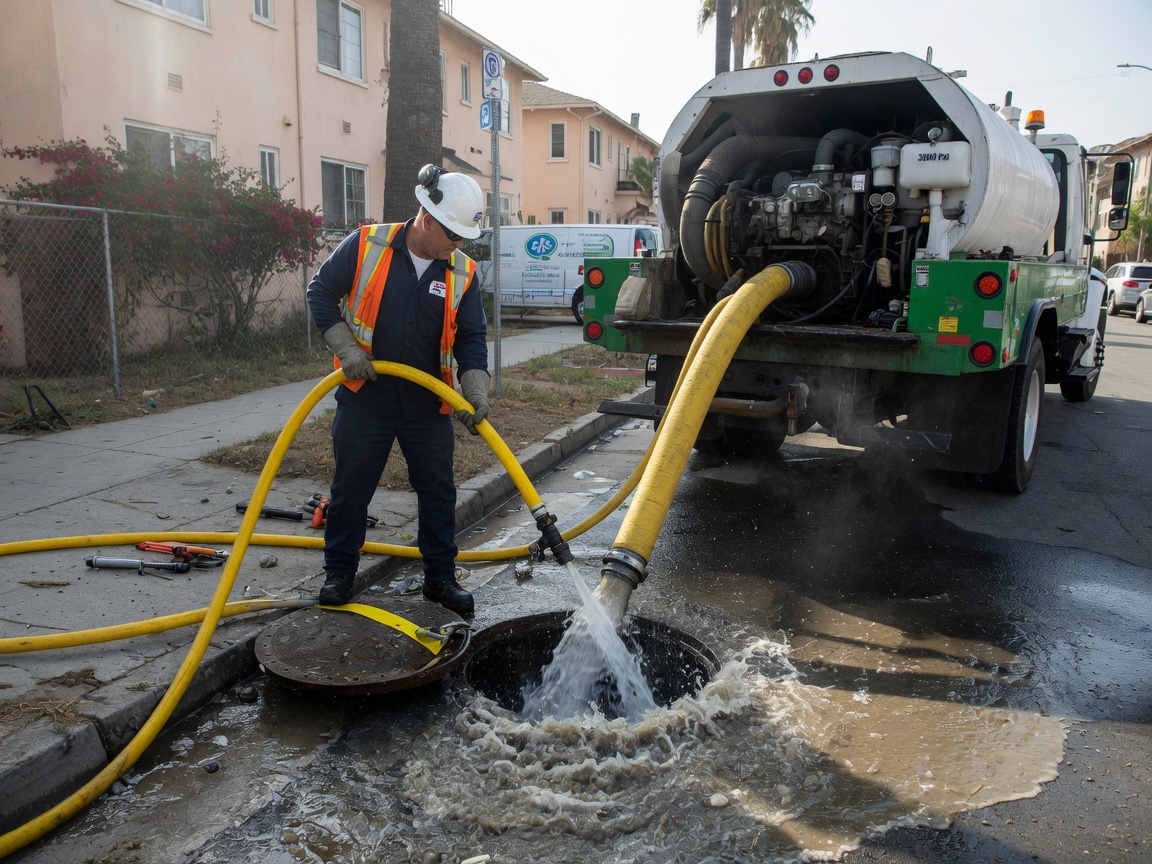 Hydro Jetting in Los Angeles, CA